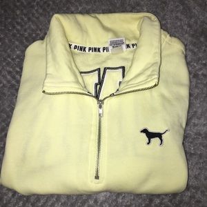 SOLD VS Pink Quarter Zip size M